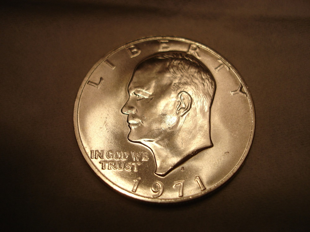 1971-S-Eisenhower-Dollar-Wexler-DDO-004/-DDR-021-Coneca-DDO-7-DDR-2